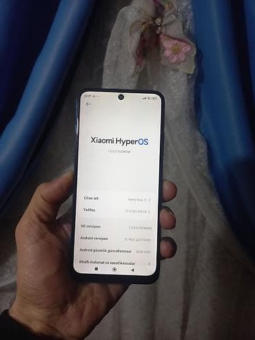 prasdoy telefonlar: Redmi Note 11, 128 GB, rəng - Mavi, Barmaq izi — 5