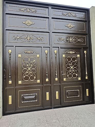 plastik pencere islenmis: Xidmət: Dəmir qapı və darvazaların bərpası, zımparalanması və peşəkar — 10