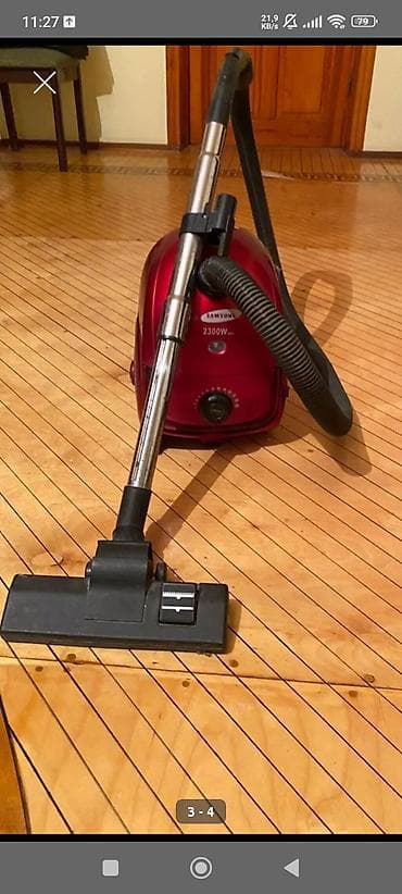 samsung yp: Samsung torbalı tozsoran - Güc: 2300W MAX (korpus üzərində qeyd — 1