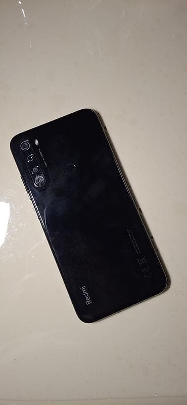 Redmi Note 8, 64 GB, rəng - Qara, Barmaq izi