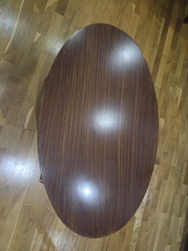 столы стулья: Для гостиной, Б/у, Нераскладной, Овальный стол, 6 стульев — 2