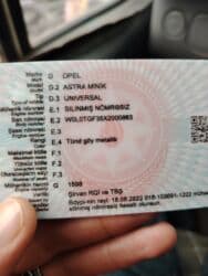 opel astra güzgü: Opel Astra: 1.6 l | 1998 il 220 km Universal — 14