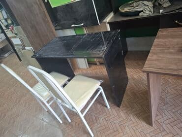 uşaq ucun yazı masası: Parta tek neferlik 50/60 sm 28 azn Parta iki neferlik 100/50 sm — 2