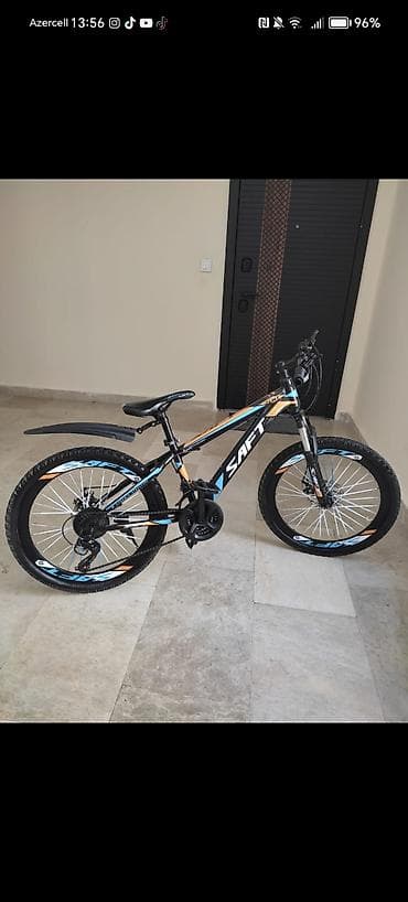 elektro velosipet: SAFT dağ velosipedi - Çərçivə: yüngül və möhkəm alüminium tipli — 2