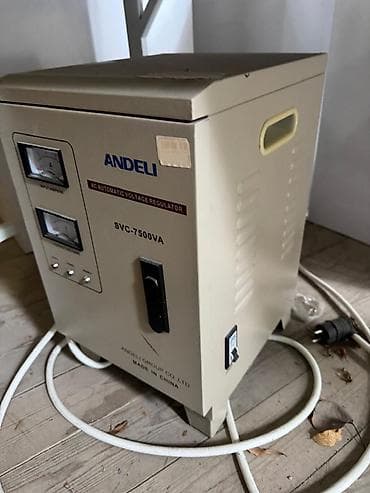 ev saati: ANDELI SVC-7500VA – AC Automatic Voltage Regulator.lazer qparati ucun — 1