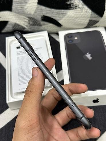 iphone 12 ağ: IPhone 11, 128 GB, Qara, Face ID — 2