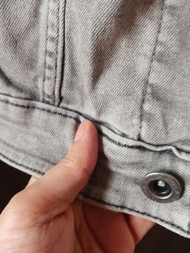 dəri kurtkalar kişi: ESPİRİ DENİM cins gödəkçə. Kişi üçün. isti saxlayır.Əyində super — 3