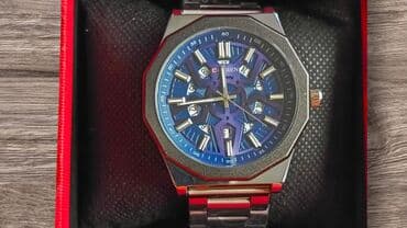 ct8 max smart watch: Yeni, Qol saatı, Curren, rəng - Göy — 1