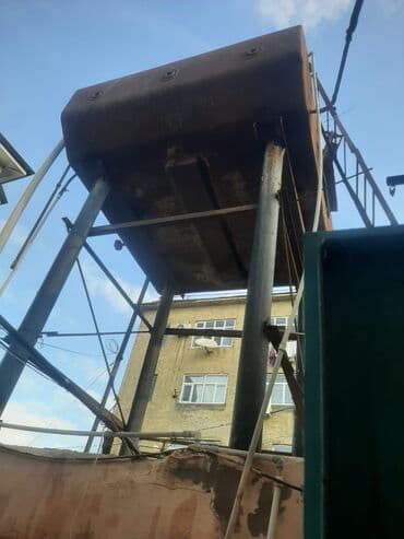 dəmir su cənləri: Bak, Paslanmayan polad, 10000 l l, İşlənmiş, Ünvandan götürmə, Ödənişli çatdırılma, Rayonlara çatdırılma — 3