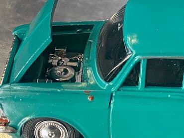 1 dollar neçe manatdir: Коллекционная модель Moskvich - 412 green 1969 Made In USSR Scale — 12
