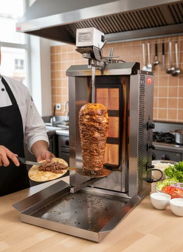 donər bıcağı: Elektrik, Hesenoglu, Bıçaq ilə — 1