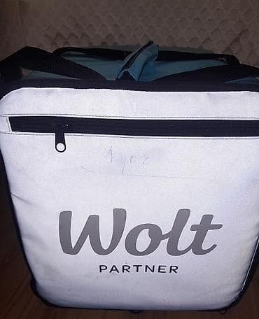 Wolt çatdırılma çantası – termal, böyük tutumlu. Xüsusiyyətlər: - — 1