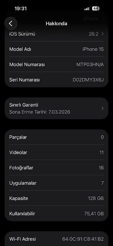 iphone 15 pro max qiyməti: IPhone 15, 128 GB, Qara, Simsiz şarj — 5