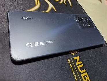 islenmis telfon: Redmi Note 12, 256 GB, rəng - Qara, Barmaq izi — 5