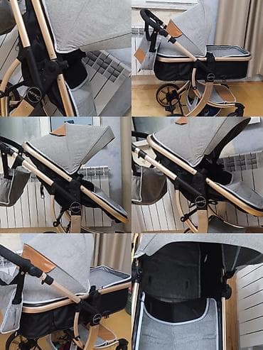 Çıxarıla bilən beşikli araba, Yaş: 1-6 ay