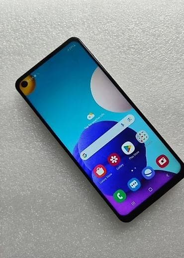 Samsung Galaxy A21S, 32 ГБ, цвет - Черный, Отпечаток пальца at lalafo.az Samsung Galaxy A21S, 32 ГБ, цвет - Черный, Отпечаток пальца