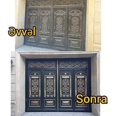 lalafo qapi pencere: Darvazalari̇n renglenmesi̇ temi̇r xidməti baki sumqayit ərazisində — 1