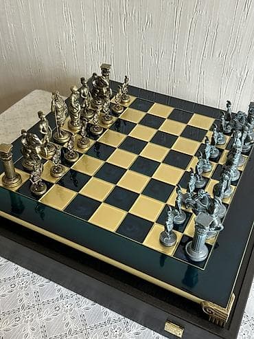 Şahmatlar: Manopoulos (Greece) əl işi şahmat dəsti - Brend: Manopoulos (since — 7