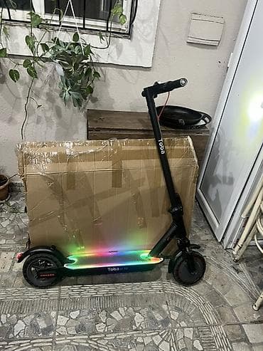 Elektrik nəqliyyatı: Yeni Elektrik samokat 9", 501 - 750 Vt, 26 - 35 km/s, Ünvandan götürmə — 1
