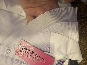 Uşaq ayaqqabıları: Məhsul: Uşaq üçün ağ köynəklər və polo köynəklər dəsti Təsvir: - Bir — 6