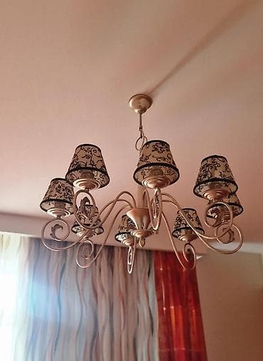 sam: Çılçıraq, 8 lampa, Metal — 1