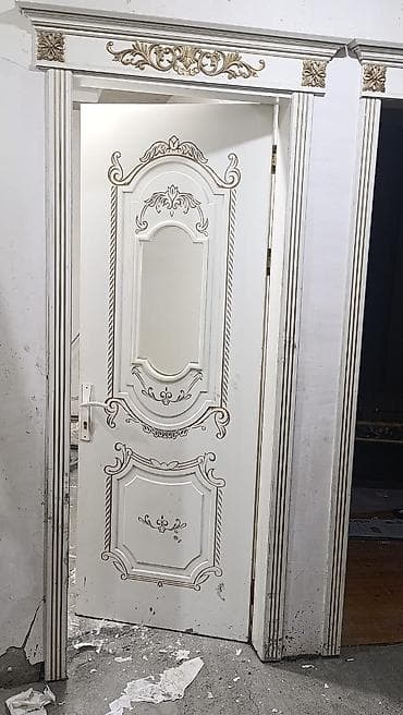 qapi avropa: Klassik üslubda ağ rəngli daxili qapılar dəsti. 5 qapı heçbir problem — 2