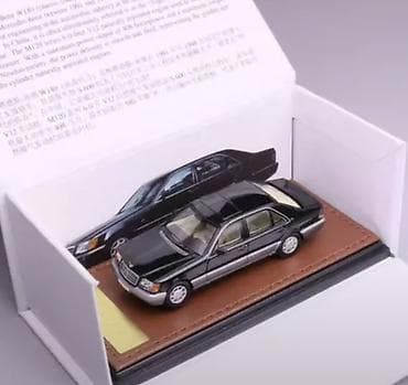 заказать модель машины: 1:64 Mercedes-Benz S-Class 600 SEL (W140) miqyaslı kolleksiya modeli — 5
