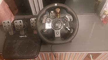 oyun rulları: Logitech G920 Rol ela veziyyetdedi az istifade olunub pedal da islek — 1