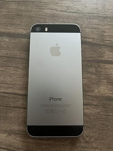 IPhone 5s, 64 GB, Space Gray, Barmaq izi — 1