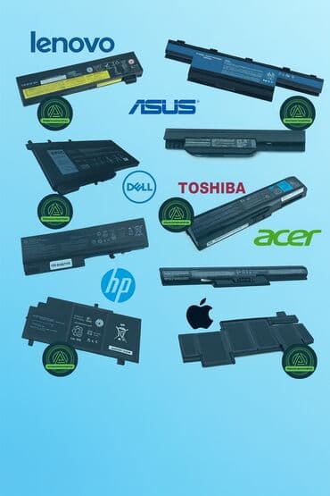 Noutbuklar üçün adapterlər: İstənilən növ batareyalar Whatsapp'a modeli atmağın kifayət edir — 1