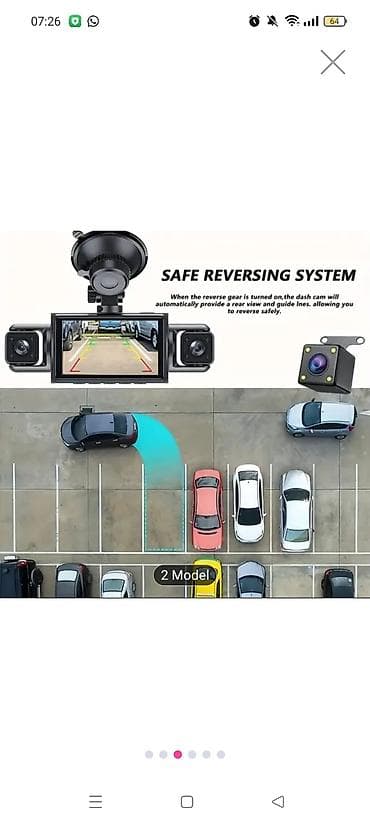 Avtomobil DVR Kamera – 1080P FHD, 170° ön bucaq, 140° arxa və sol — 4