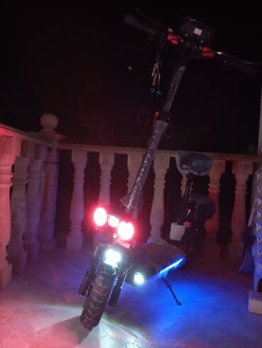 elektrikli scooter satisi: Güclü elektrikli skuter - İki ədəd ön projektor LED faralar (halqa — 1