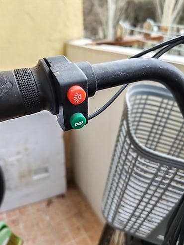 Детские велосипеды: Б/у Электровелосипед 26", скоростей: 8, 350-500 Вт, Самовывоз — 7