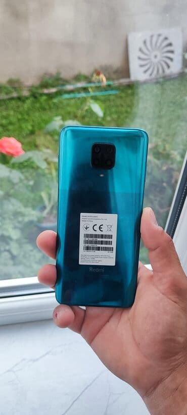 kompüterlər satisi: Redmi Note 9, 128 ГБ, цвет - Синий, Отпечаток пальца — 1