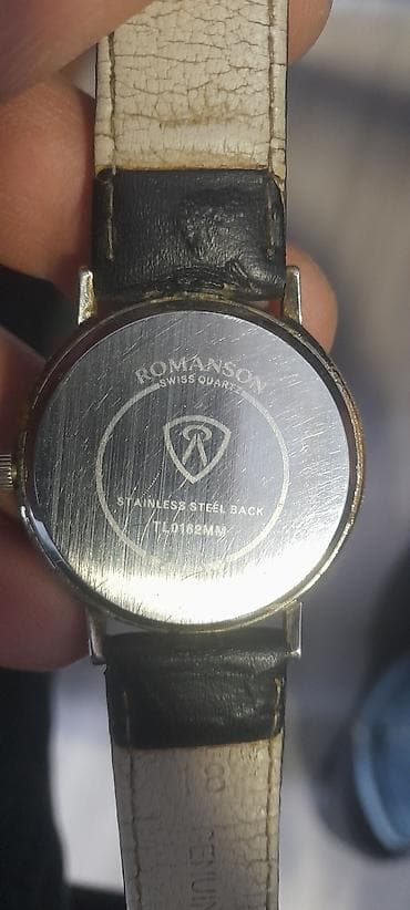 Ювелирные изделия: Наручные часы, Romanson, цвет - Черный — 3