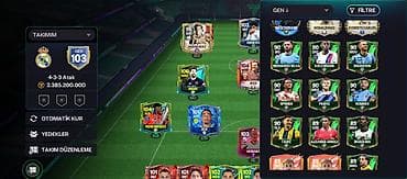 FIFA Mobile hesabı – GEN 103 reytinqli, 4-3-3 Atak sistemi ilə — 8