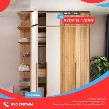 metbex şkafı: Modern dolablar KREDİTLƏ Dolabları indi kreditlə əldə, edə — 9