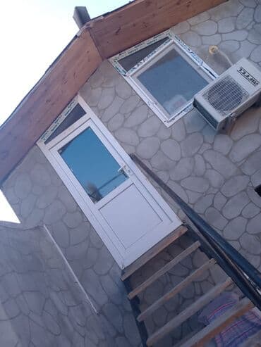 PVC qapı və pəncərə dəsti - Material: ağ rəngli PVC/profil - Qapı