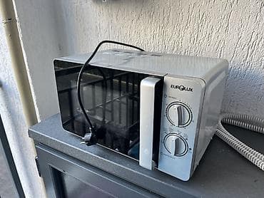 ikinci el soydcu: Mikrodalğalı soba Eurolux, Ayrıca dayanan, Mikrodalğalar ilə, rəng - Boz — 2