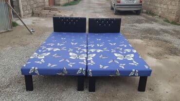 Çarpayılar Təzə hazırları var Çatdırılma var Bir nəfərlik 60 manat — 2