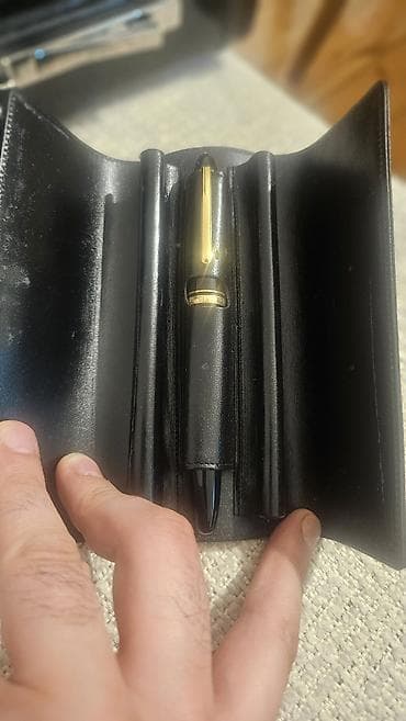 ləvazimatlar: Montblanc Meisterstück dolma qələm dəsti - Model: Montblanc — 3