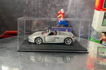 metbex tavan modelleri: Коллекционная модель Porsche Carrera GT Cabriolet type 980 silver — 1