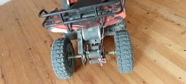 dort teker motor: Uşaq/yeniyetmə üçün mini ATV kvadrosikl - Gövdə rəngi: narıncı-qara — 4