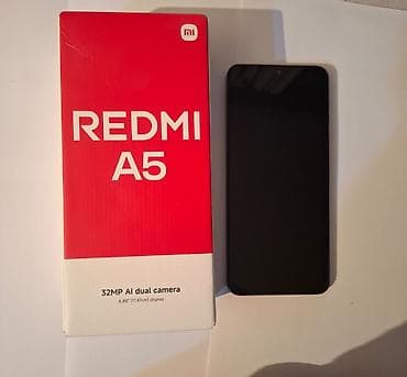 ev modemi: Redmi A5, 128 GB, rəng - Qara, Sensor — 3