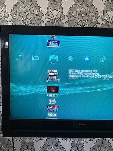 ps3 ps4: Sony PlayStation 3 (PS3) Slim oyun konsolu paketi - Konsol: PS3 Slim — 2