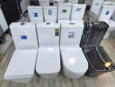 üntaz: Tualet qabları – müxtəlif model və dizaynlarda - Döşəməyə — 1