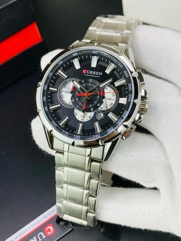 Наручные часы: Новый, Наручные часы, Curren, цвет - Белый — 5