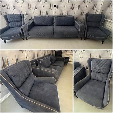 divan desti: ⚡ Divan-kreslo dəsti satılır ✨ Fabrik istehsalıdır 💰 Qiymət: 500 AZN — 1