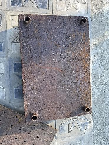 Manqallar, qrillər, barbekyu: Dəmir manqal/kömür qutusu - Material: qalın metaldan hazırlanmış, tam — 4