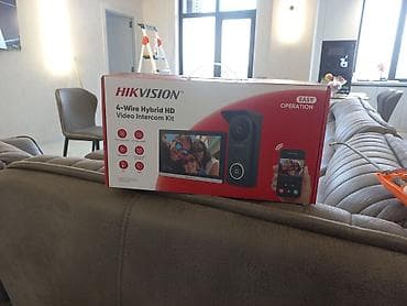 📹 Hikvision 4-Wire Hybrid HD Video Domofon 🚪 Qapıya gələn şəxsi canlı